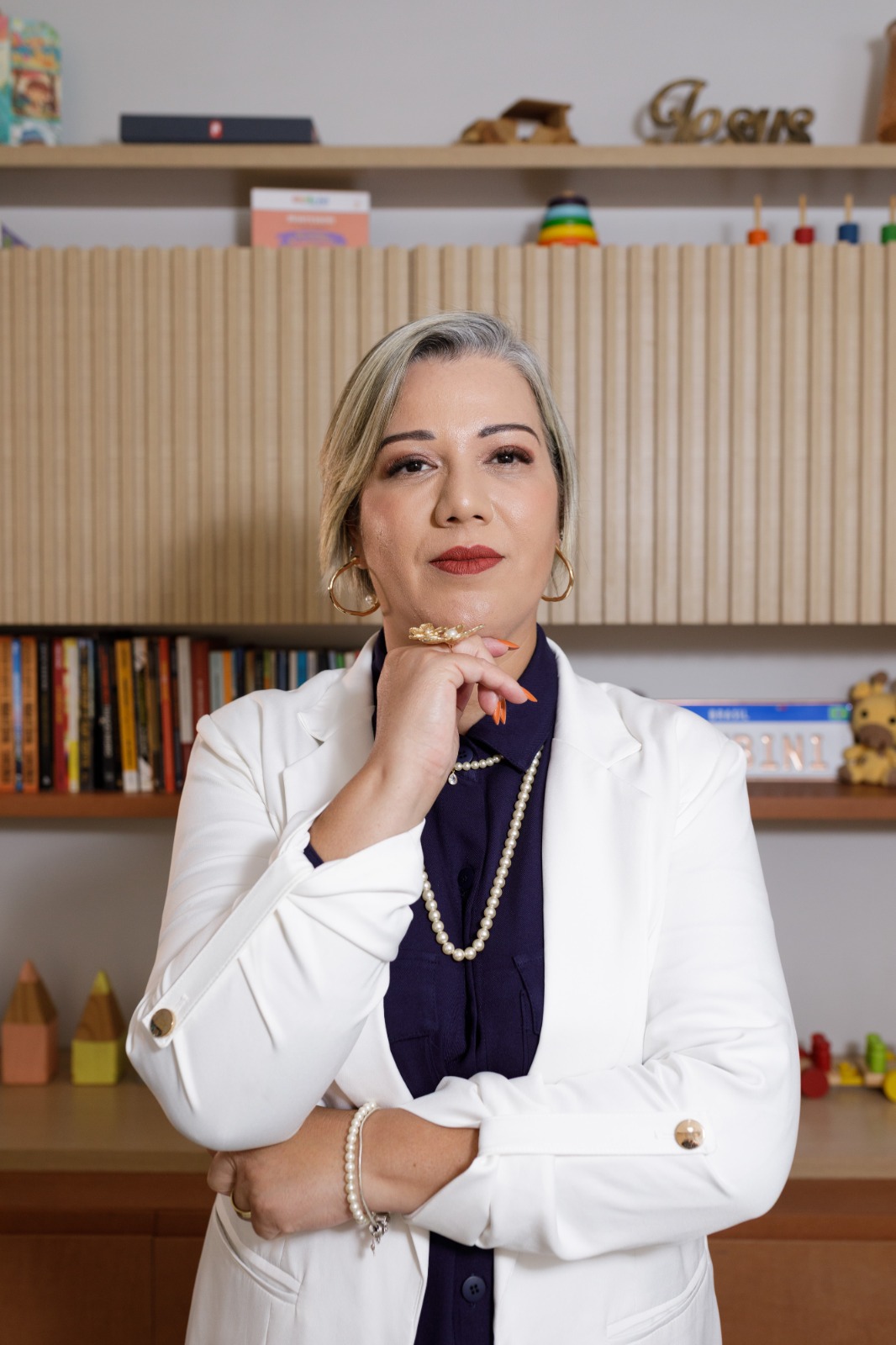 Crianças brincando em roda